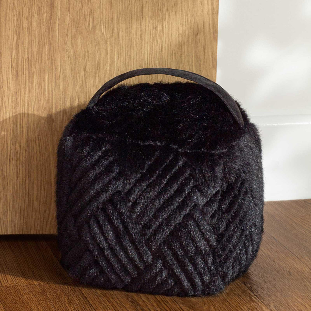 Sonnet Faux Fur Door Stop