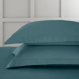 400TC Cotton Sateen Oxford Pillowcases Teal