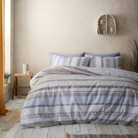 Vida Stripe Duvet Cover Set