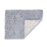 Jumbo Chenille Bobble Bath Mat Dove Grey