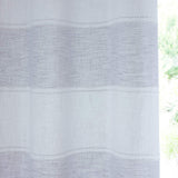 Santorini Eyelet Voile Curtain Panel Grey