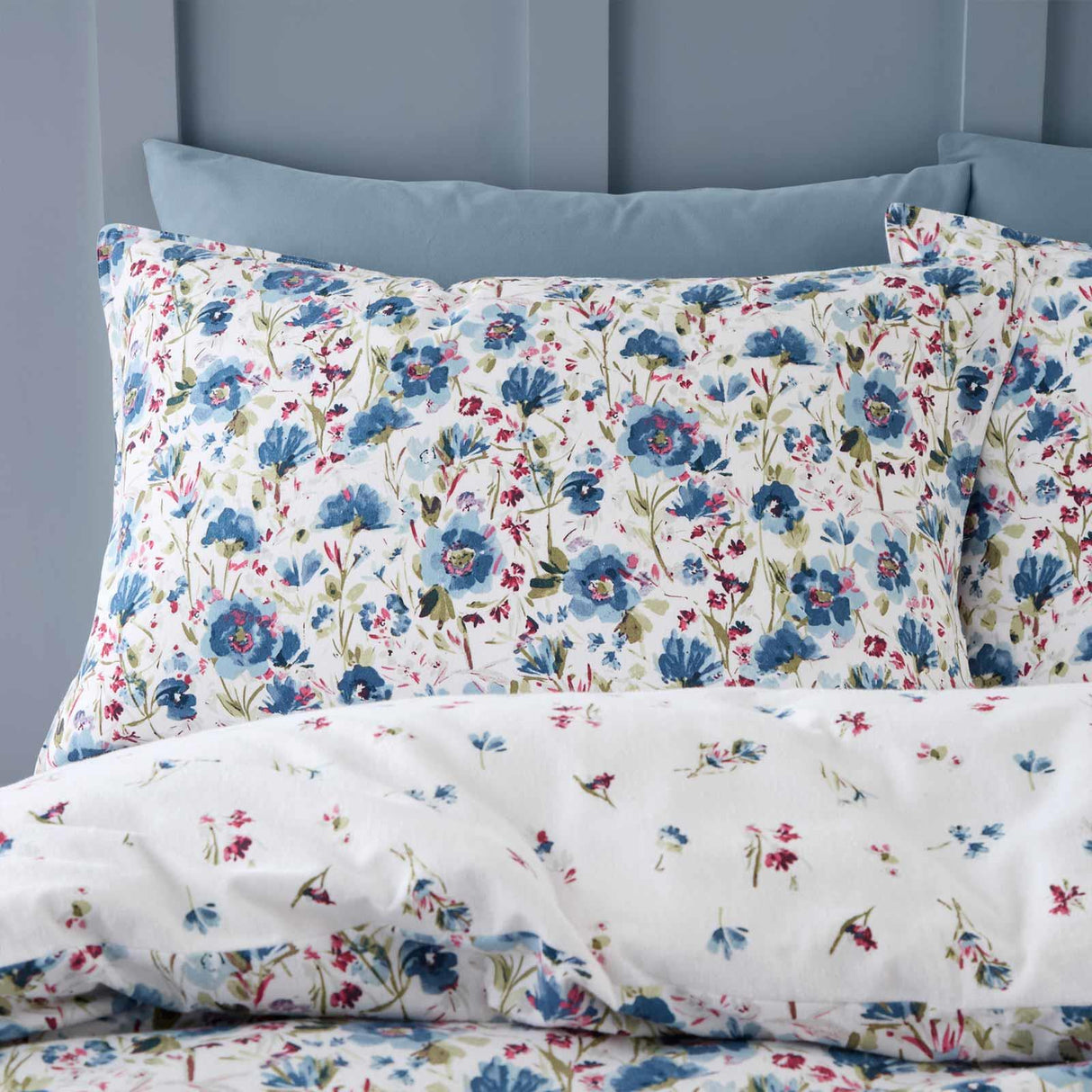 Brushed Ophelia Floral Duvet Cover Set