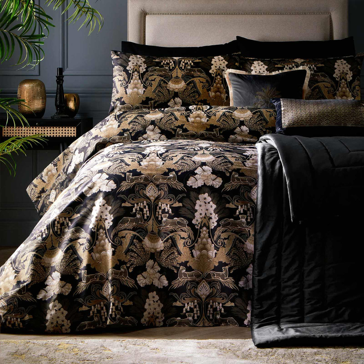 Suburban Jungle Cotton Duvet Cover Set