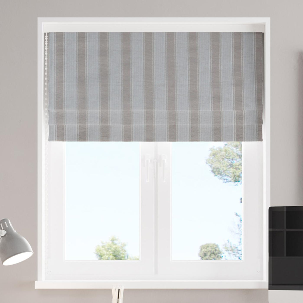 Florence Natural Made To Measure Roman Blind