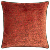 Estelle Spotted Cut Velvet Cushion Cover 18" x 18" (45cm x 45cm)