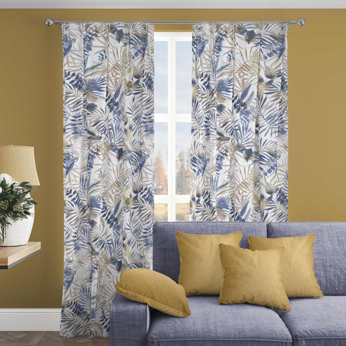 Makati Blue Made To Measure Curtains