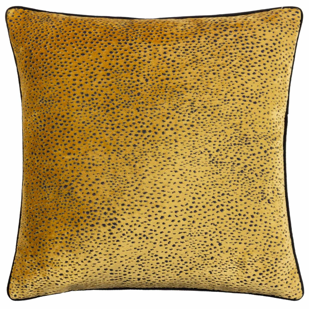 Estelle Spotted Cut Velvet Cushion Cover 18" x 18" (45cm x 45cm)