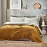 Lark Muslin Cotton Oversized Throw Cumin