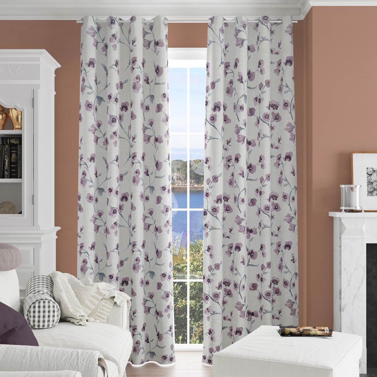 Como Grape Made To Measure Curtains