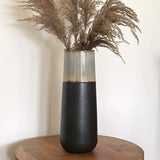 Smoked Grey Glaze Vase