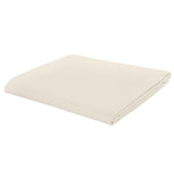 Easy-Iron Percale Flat Sheet Cream