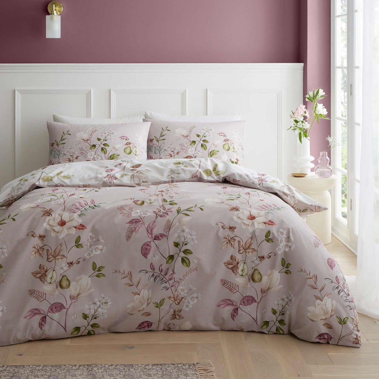 Francesca Floral Duvet Cover Set