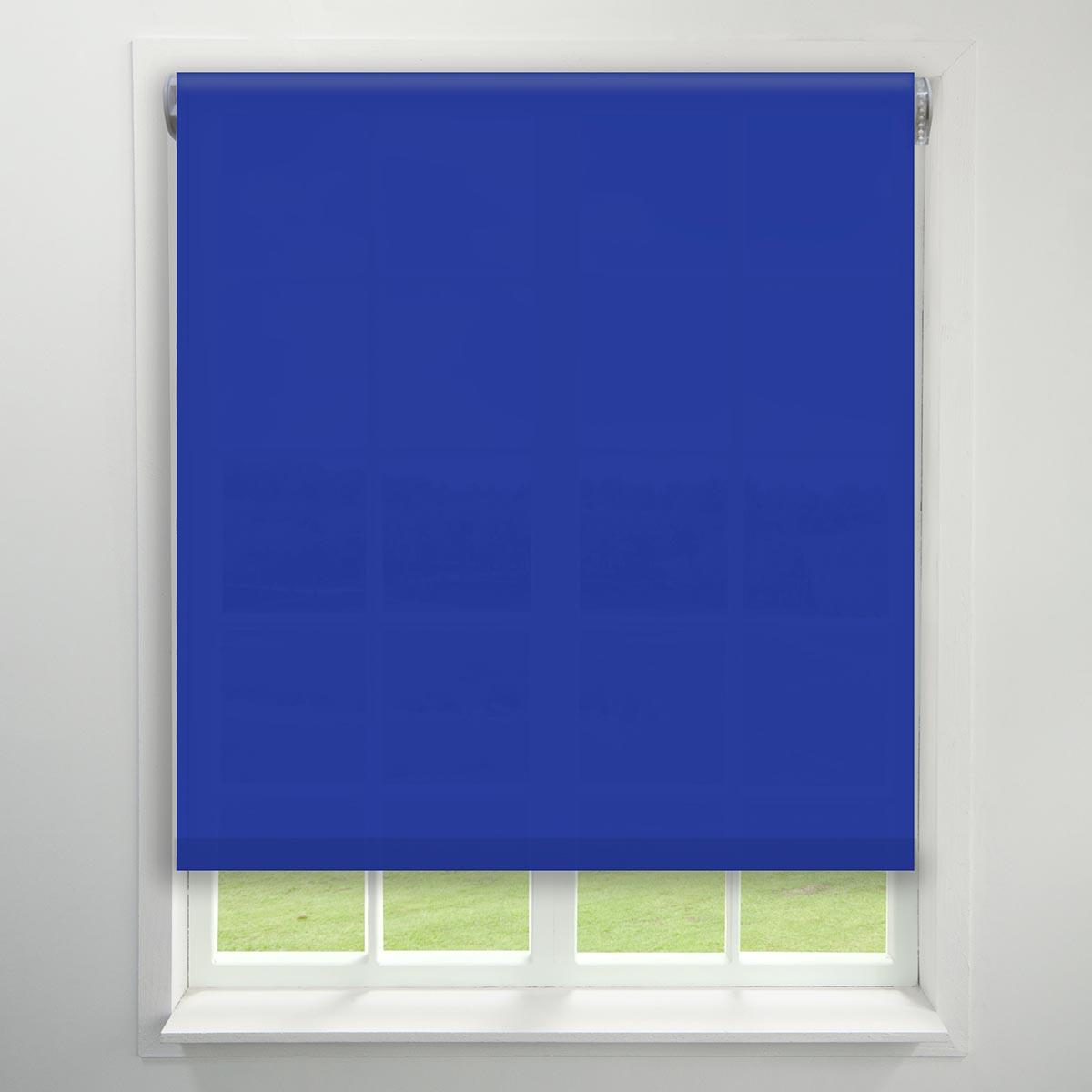 Dawn Made to Measure Roller Blind (Dim Out) Blue