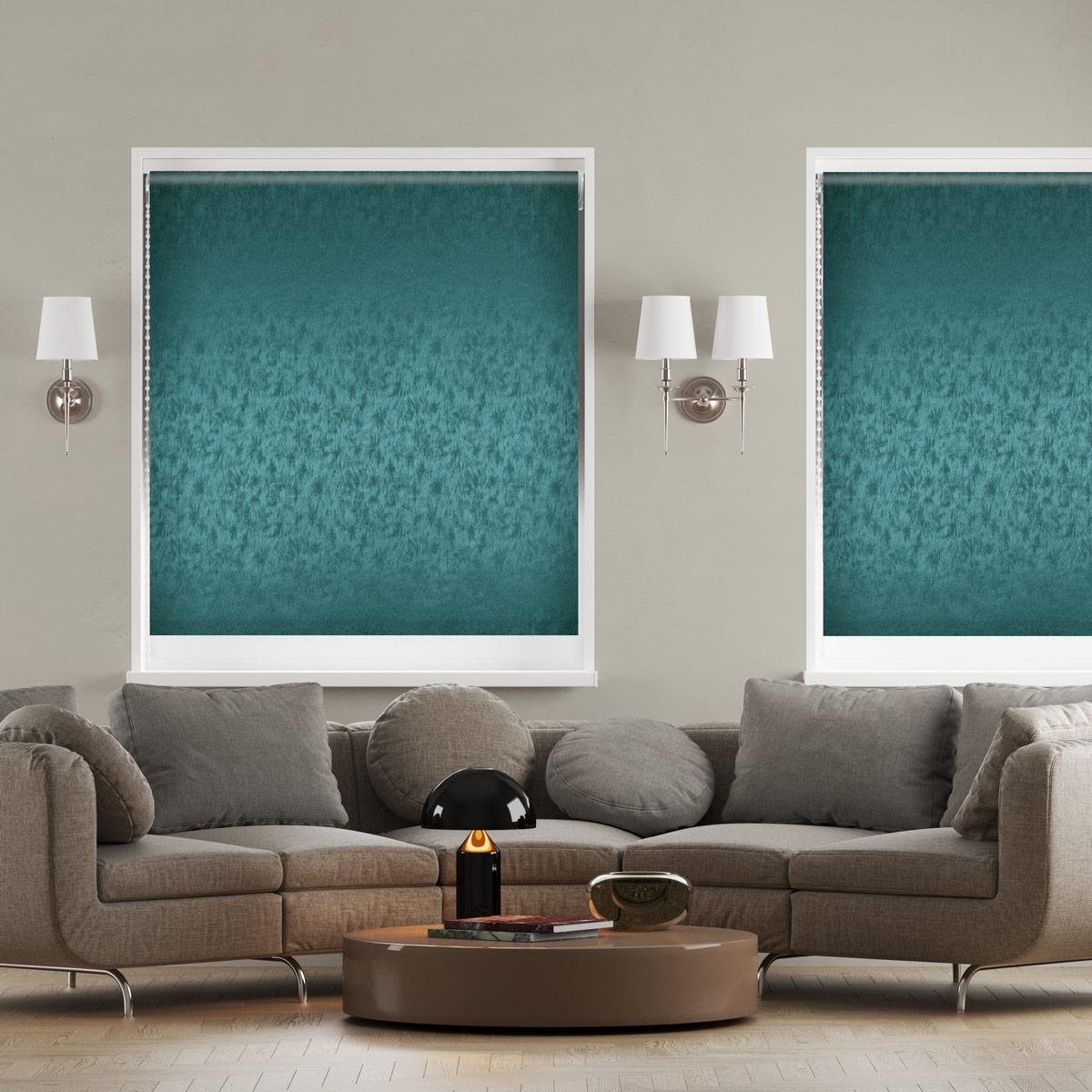 Porto Made to Measure Roller Blind (Blackout) Emerald