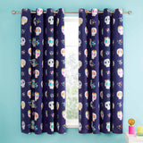 Sugar Skull Fiesta Eyelet Curtains