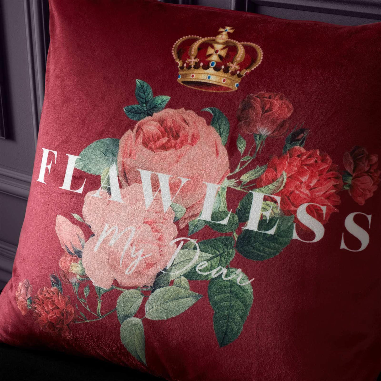 Bridgerton Flawless Floral Cushion