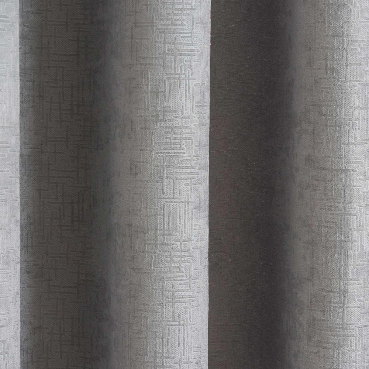 Vogue Thermal Eyelet Curtains Grey