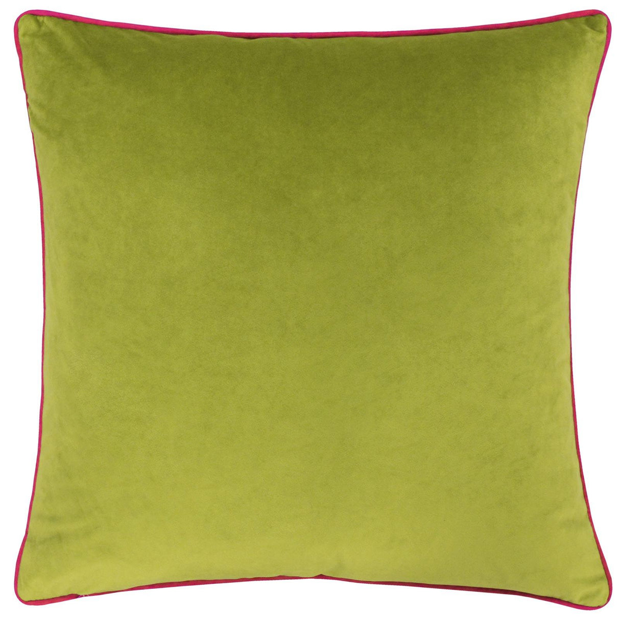 Meridian Velvet Piped Cushion Cover 22" x 22" (55cm x 55cm)