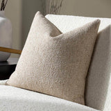 Tiona Cushion Cover Nougat + Toffee