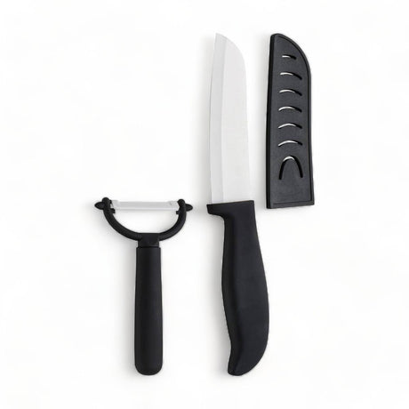 Ceramic Peeler + Knife Set