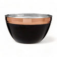 Charcoal + Copper Large Mixing Bowl