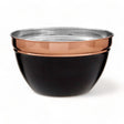 Charcoal + Copper Small Mixing Bowl