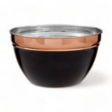 Charcoal + Copper Small Mixing Bowl