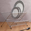 Chrome Wire Folding Dish Drainer