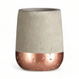 Concrete + Copper Tumbler