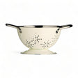 Cream Enamel Mini Colander