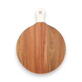 Cream Handle Acacia Chopping Board