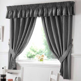 Gingham Tape Top Kitchen Pelmet