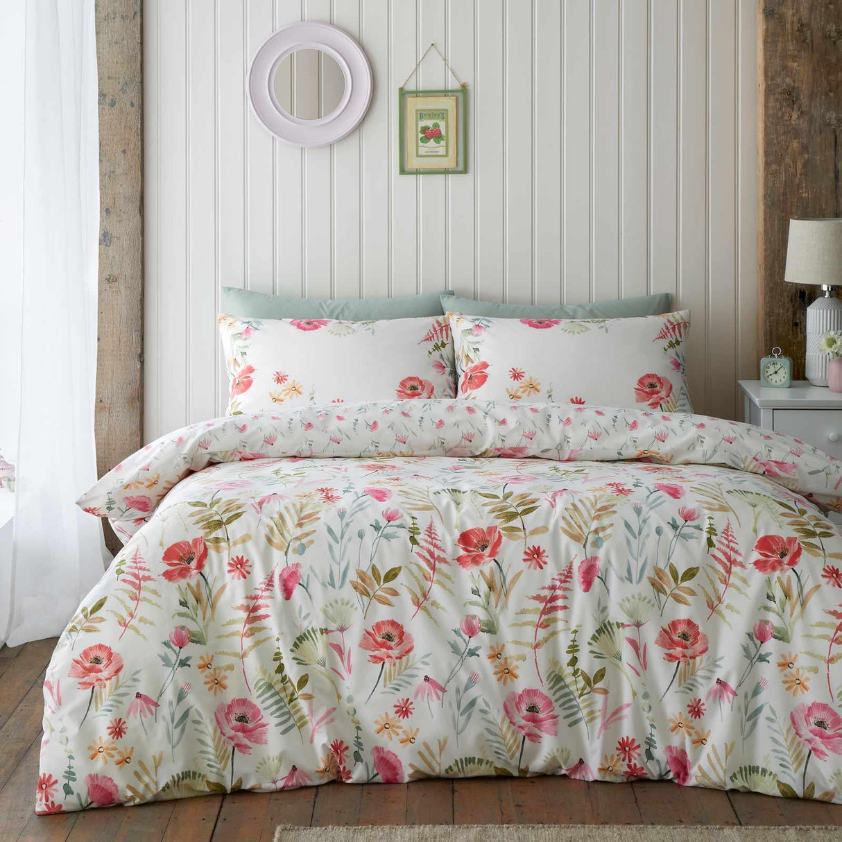 Ella Poppy Duvet Cover Set