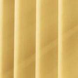 100% Blackout Eyelet Curtains Ochre