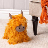 Highland Cow Shaggy Door Stop