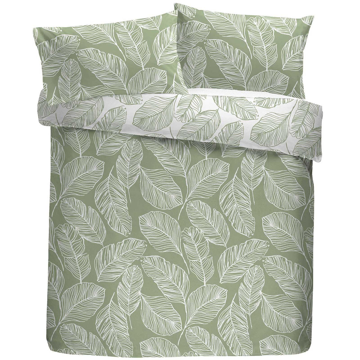 Matteo Duvet Cover Set Green