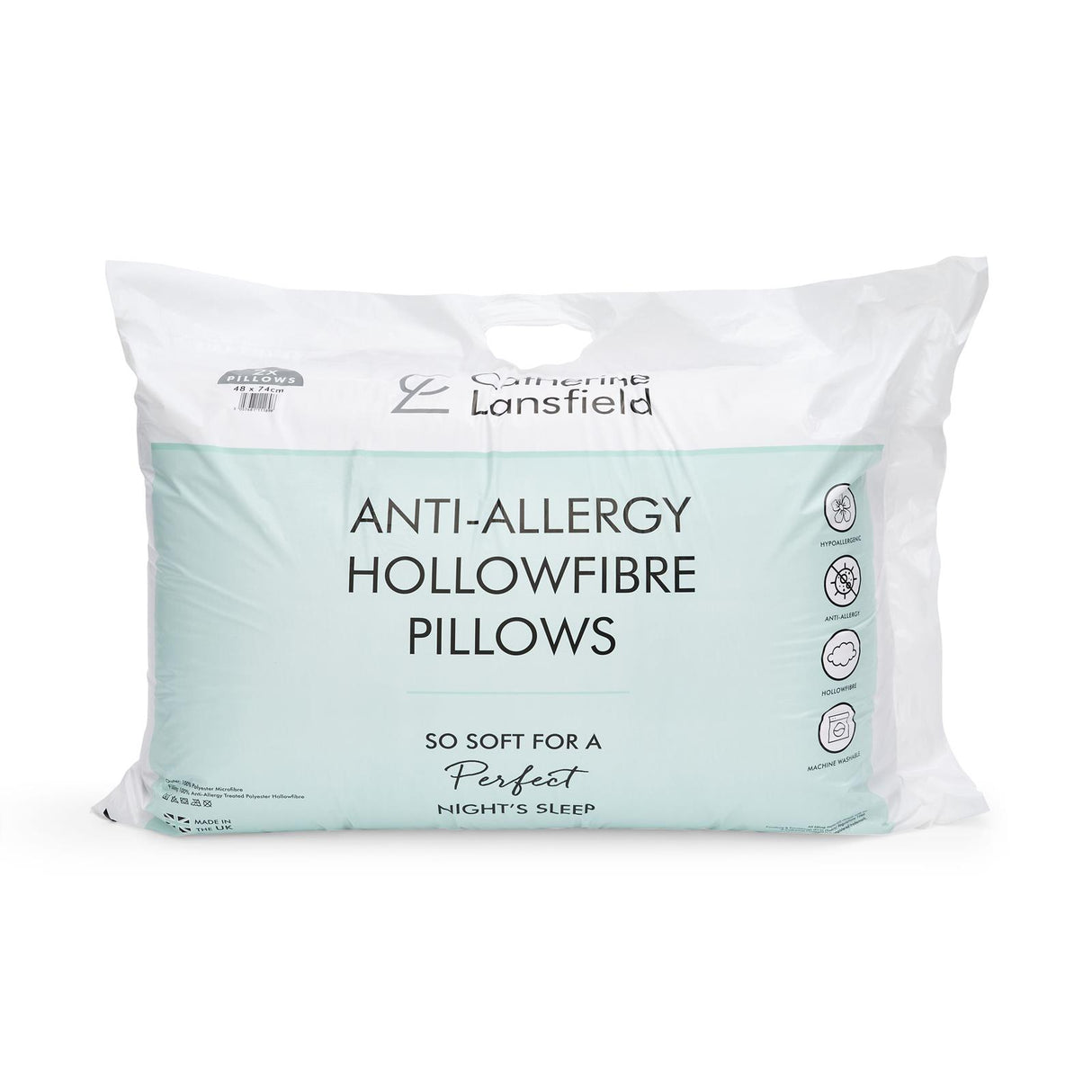 Anti-Allergy Hollowfibre Pillows