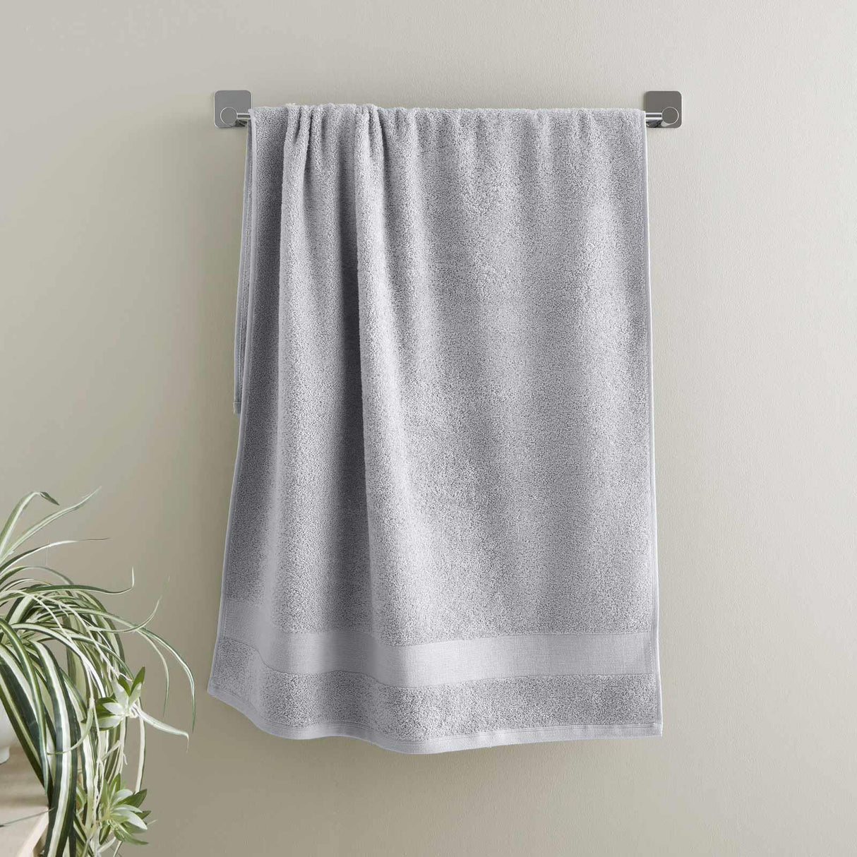 Anti-Bacterial Towel Silver