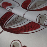 Hiona Red Made To Measure Curtains