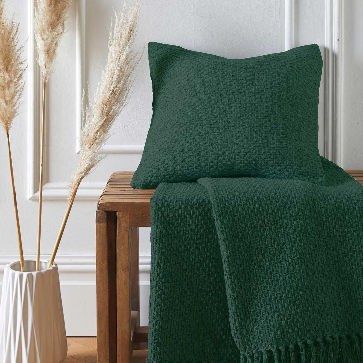 Hayden Eco-Friendly Cushion Cover Green