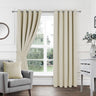 Woven Blackout Eyelet Curtains