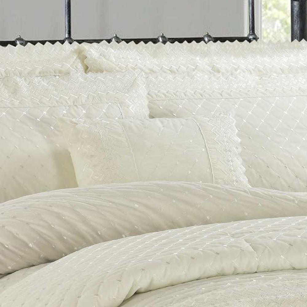 Richmond Boudoir Cushion Ivory