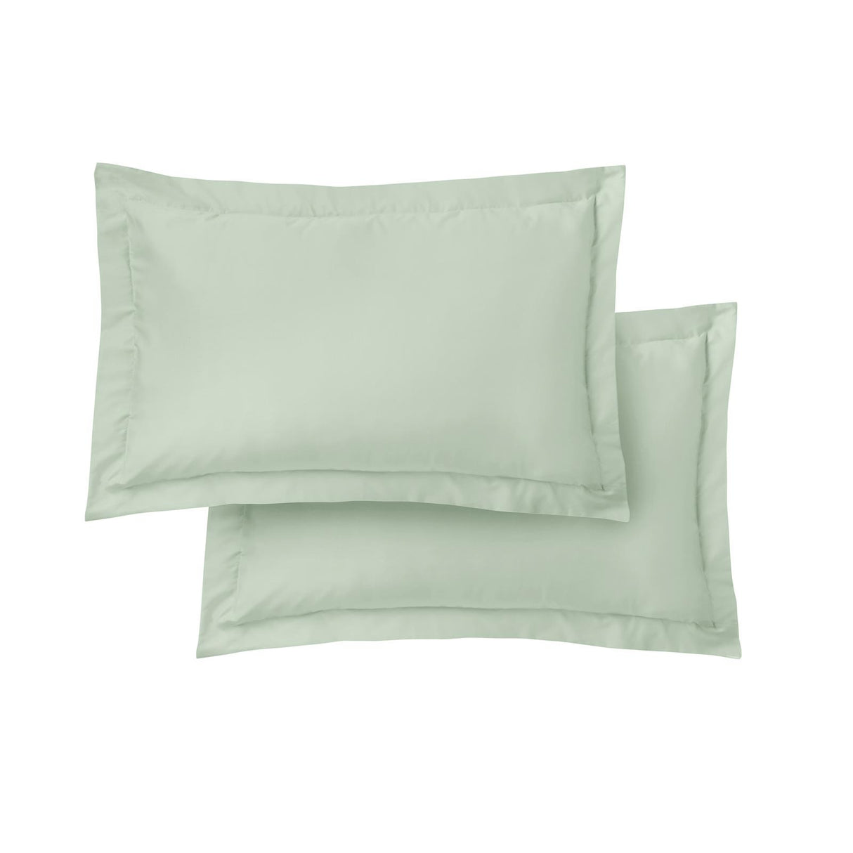 400TC Cotton Sateen Oxford Pillowcases Green