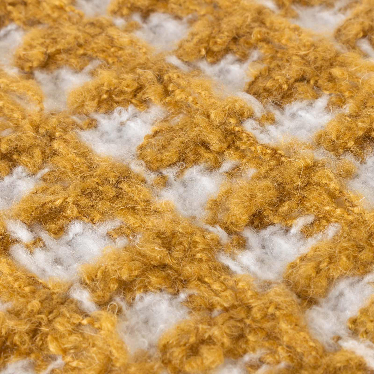 Toasty Waffle Throw Ochre