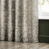 Bengal Jungle Eyelet Curtains Linen