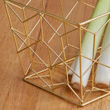 Vertex Matte Gold Storage Basket