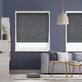 Hex Made to Measure Roller Blind (Dim Out) Charcoal