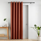 Wilson Velvet Blackout Thermal Door Panel Terracotta