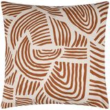 Dunes Brick Outdoor Cushion Cover 17" x 17"