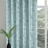 Mia Super Thermal Eyelet Curtains Teal